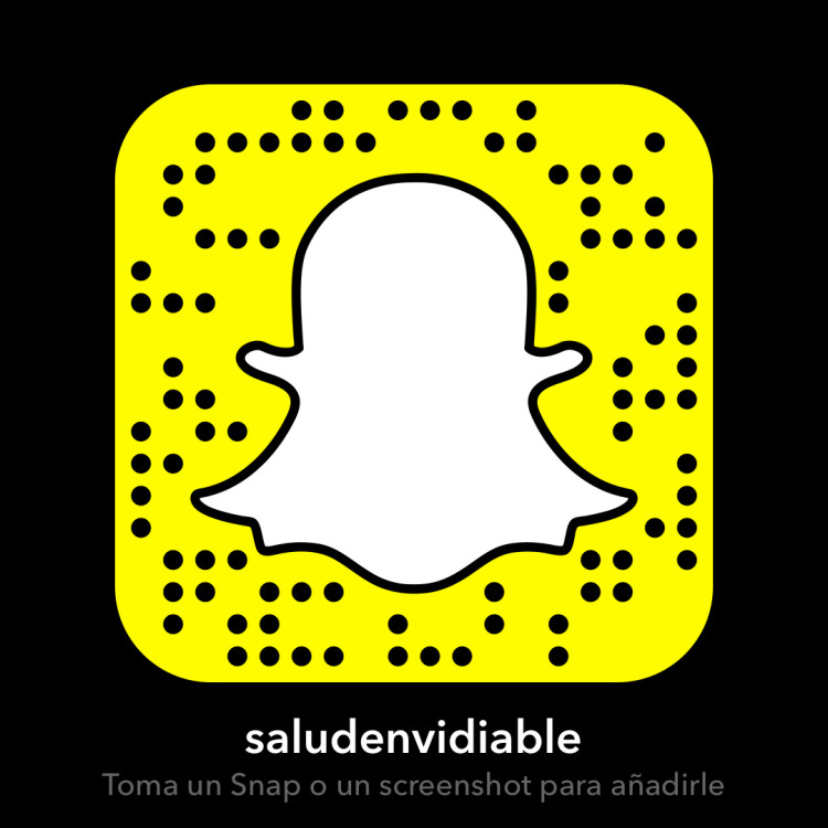 Snapchat Salud Envidiable - Labelforme